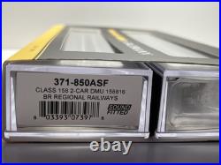 Graham Farish Class 158 DMU 371-850ASF Regional Rail DCC SOUND NEW (RRP £370)