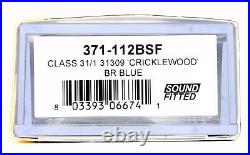 Graham Farish'n' Gauge 371-112bsf Br Blue Class 31'cricklewood' DCC Sound