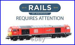 Graham Farish'n' Gauge 371-359sf Db Red Class 60 100 Butterley DCC Sound