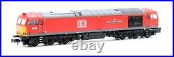 Graham Farish'n' Gauge 371-359sf Db Red Class 60 100 Butterley DCC Sound