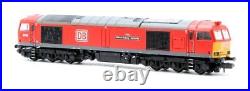 Graham Farish'n' Gauge 371-359sf Db Red Class 60 100 Butterley DCC Sound