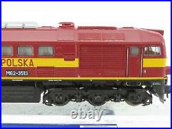 HO Scale Roco 62768 PKP Polish Railways Class M62 Diesel #3513 with DCC & Sound