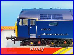 HORNBY OO R30042TTS ROG CLASS 47 Co-Co'JACK FROST' No. 47813 WITH SOUND BOXED