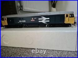 HORNBY R2349 BR CLASS 50 DIESEL LOCO No 50035 ARK ROYAL in BR Blue Livery