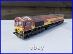 Hattons Class 66 66031 DB/EWS DRS DCC Sound, Weathered And Renumbered