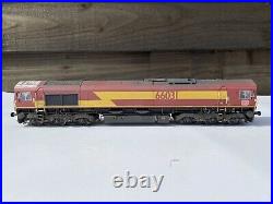 Hattons Class 66 66031 DB/EWS DRS DCC Sound, Weathered And Renumbered