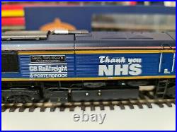Hattons Class 66 GBRF 66731 Thank You NHS'Captain Tom Moore' DCC Sound Fitted