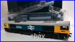 Hattons H4-66-031 Class 66 66789 BR Large Logo Blue GBRF DCC Sound+Mega Bass