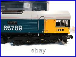 Hattons H4-66-031 Class 66 66789 BR Large Logo Blue GBRF DCC Sound+Mega Bass