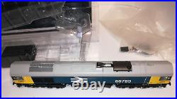 Hattons H4-66-031 Class 66 66789 BR Large Logo Blue GBRF DCC Sound+Mega Bass