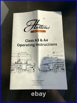 Hattons O Gauge A3 Br Green Class A3 Unnumbered Steam Loco DCC Sound Fitted