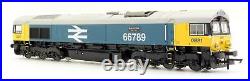 Hattons'oo' Gauge Br Large Logo Blue Class 66 789 Diesel Locomotive DCC Sound