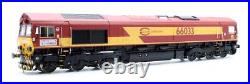 Hattons'oo' Gauge H4-66-008 Ews Euro Cargo Rail Class 66 033 DCC Sound