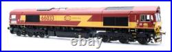 Hattons'oo' Gauge H4-66-008 Ews Euro Cargo Rail Class 66 033 DCC Sound