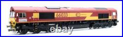 Hattons'oo' Gauge H4-66-008 Ews Euro Cargo Rail Class 66 033 DCC Sound