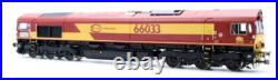Hattons'oo' Gauge H4-66-008 Ews Euro Cargo Rail Class 66 033 DCC Sound