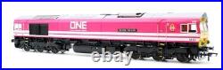 Hattons'oo' Gauge H4-66-037 Freightliner/one Pink Class 66 587 DCC Sound