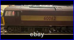 Heljan 6002 (O) Class 60'No. 60062 in Weathered EWS livery. DCC Sound Fitted