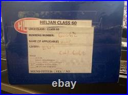 Heljan 6002 (O) Class 60'No. 60062 in Weathered EWS livery. DCC Sound Fitted