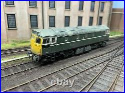 Heljan Class 27 27001 BR Green Livery DCC sound Chipped And Weathered