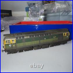 Heljan Class 27 BR 2 Tone Green Full Yellow Ends Weathered DCC Sound