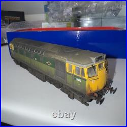 Heljan Class 27 BR 2 Tone Green Full Yellow Ends Weathered DCC Sound