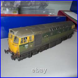Heljan Class 27 BR 2 Tone Green Full Yellow Ends Weathered DCC Sound