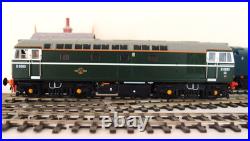 Heljan Class 33 33/2 BR Green D6593 (Hi Headlight) + DCC Chip and Sound