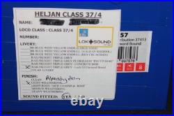 Heljan O Gauge Class 37/4 V3 Locomotive. With Sound fitted and Weathered