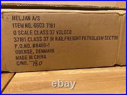 Heljan O Gauge Class 37 Grey Petroleum Sector DCC Sound Fitted and Weathered