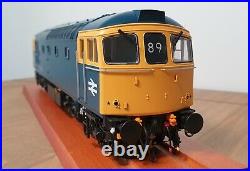 Heljan O gauge class 33 BR Blue livery DCC sound fitted twin speakers 3396