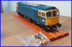 Heljan O gauge class 33 BR Blue livery DCC sound fitted twin speakers 3396