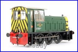 Heljan'o' Gauge Renumbered Br Green 0-6-0 Class 05 D2557 Loco DCC Sound