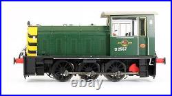 Heljan'o' Gauge Renumbered Br Green 0-6-0 Class 05 D2557 Loco DCC Sound