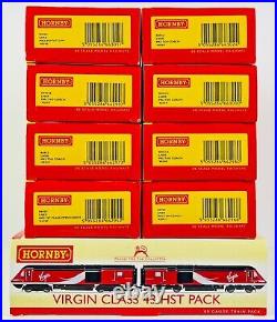 Hornby 00 Gauge R3390tts Class 43 Hst Twin Virgin/lner 2+8 Coaches DCC Sound