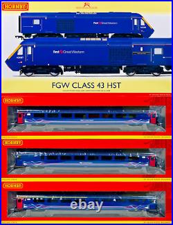 Hornby 00 Gauge R3958 First Great Western Fgw Class 43 Hst (2+3) DCC Sound