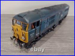 Hornby Class 31 BR Blue Livery DCC Fitted No. 31111 Boxed Detailed And Weathered