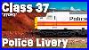 Hornby Class 37 37093 Police Livery DCC Sound U0026 Siren