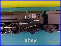 Hornby Class 7 Britannia, BR Black special edition. DCC Zimo Sound Fitted