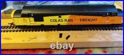 Hornby OO Gauge Class 37 Colas Rail Freight DCC TTS Sound Fitted &sprung buffers