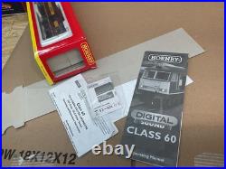 Hornby Oo Gauge Diesel Electric Locomotive Class 60 Ews Hundred Of Hoo DCC Sound