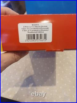 Hornby R2255A EWS Class 37 Diesel Electric Loco & Dummy Weathered Edition #FS302
