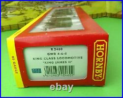 Hornby R2460 GWR 4-6-0 King Class Loco KING JAMES II green DCC Ready OO(t)