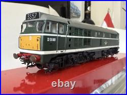 Hornby R2572 BR Green Class 31 D5640 Half Yellow Panels DCC Fitted