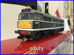 Hornby R2572 BR Green Class 31 D5640 Half Yellow Panels DCC Fitted