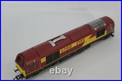 Hornby R2764 Class 67 67018'Rapid' with a set of 3 Coal Wagons. DCC+Sound Used