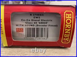 Hornby R2780XS OO Gauge Class 66 60048 Eastern EWS DCC Sound Fitted Boxed