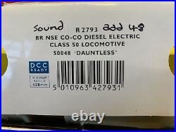 Hornby R2793 Class 50 No. 50048 Dauntless NSE DCC Sound Boxed