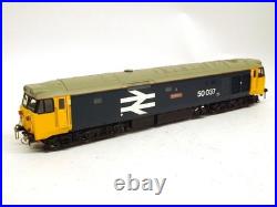 Hornby R2901XS BR Class 50 Illustrious 50037 Blue DCC Sound (OO Scale) Boxed