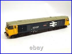 Hornby R2901XS BR Class 50 Illustrious 50037 Blue DCC Sound (OO Scale) Boxed